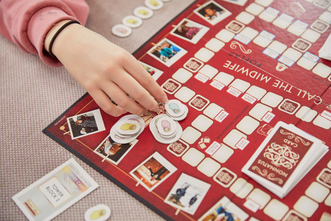Call The MidWife  Board Game Red 